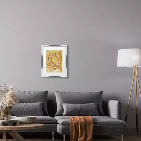 Branches au coucher de soleil